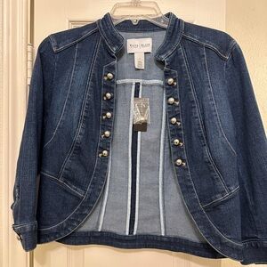 BRAND NEW WHITE HOUSE BLACK MARKET JACKET!